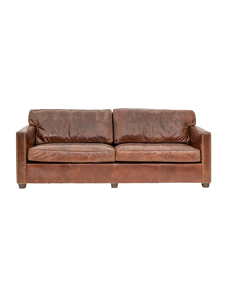 Chelsea 3 Seater Sofa in Aged Leather