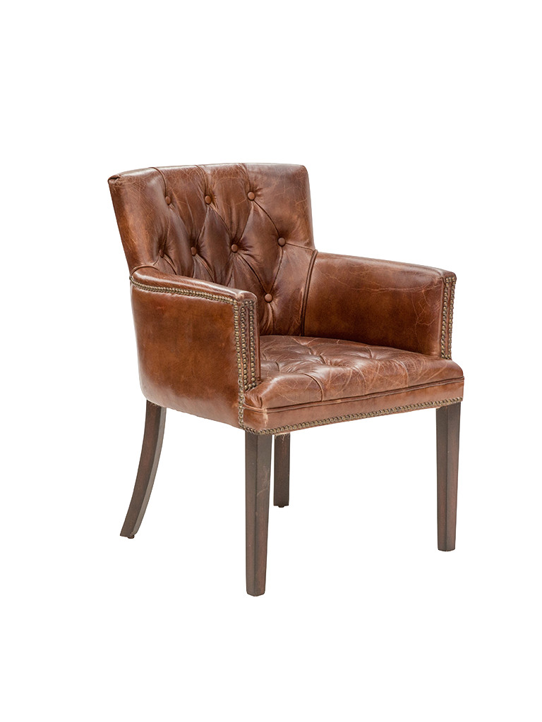 Ballard Chair in Aged Leather